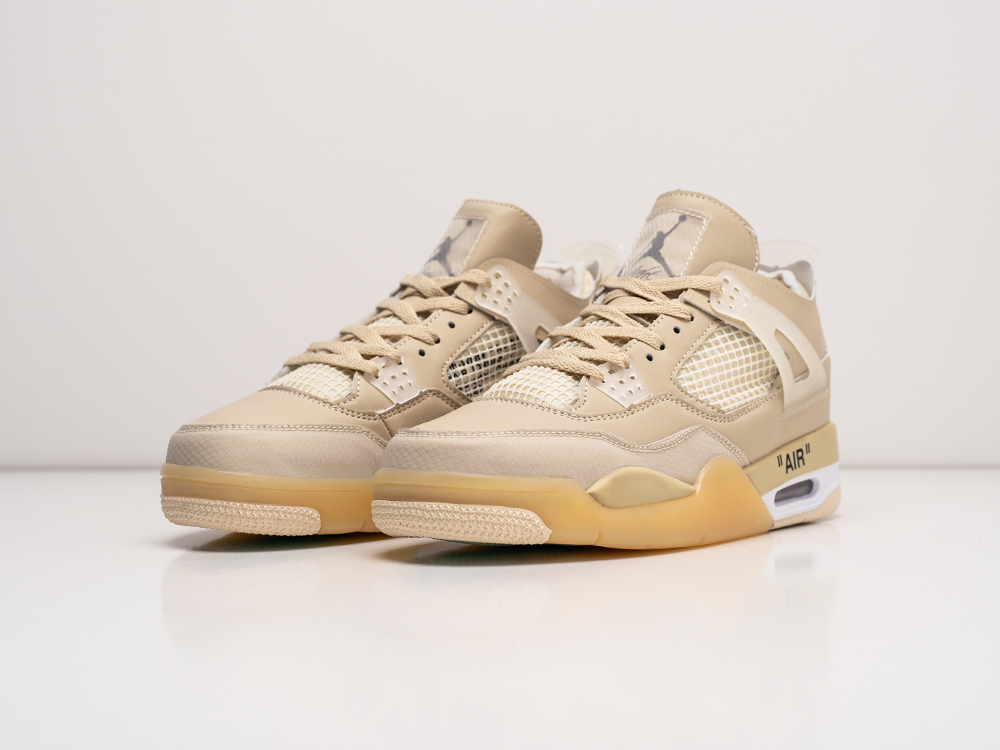Кроссовки OFF White x Nike Air Jordan 4 Retro