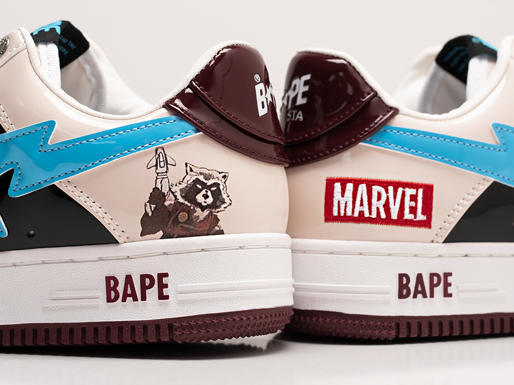 Кроссовки Marvel x BAPE Sta Force 1 low