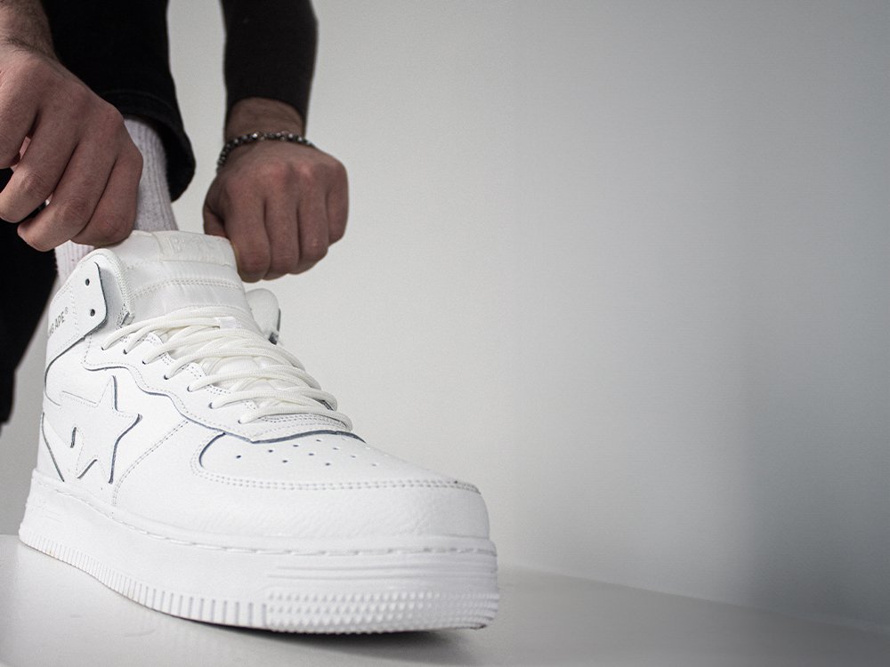 Зимние Кроссовки BAPE Sta Force 1 High