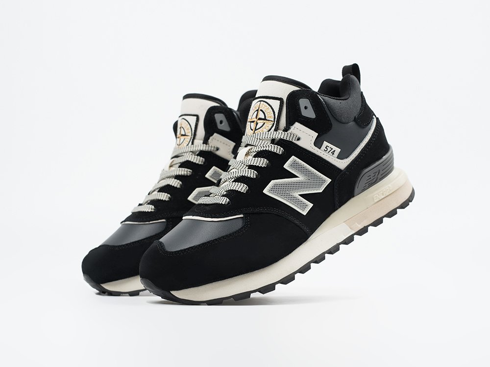 Зимние Кроссовки Stone Island x New Balance 574 Mid