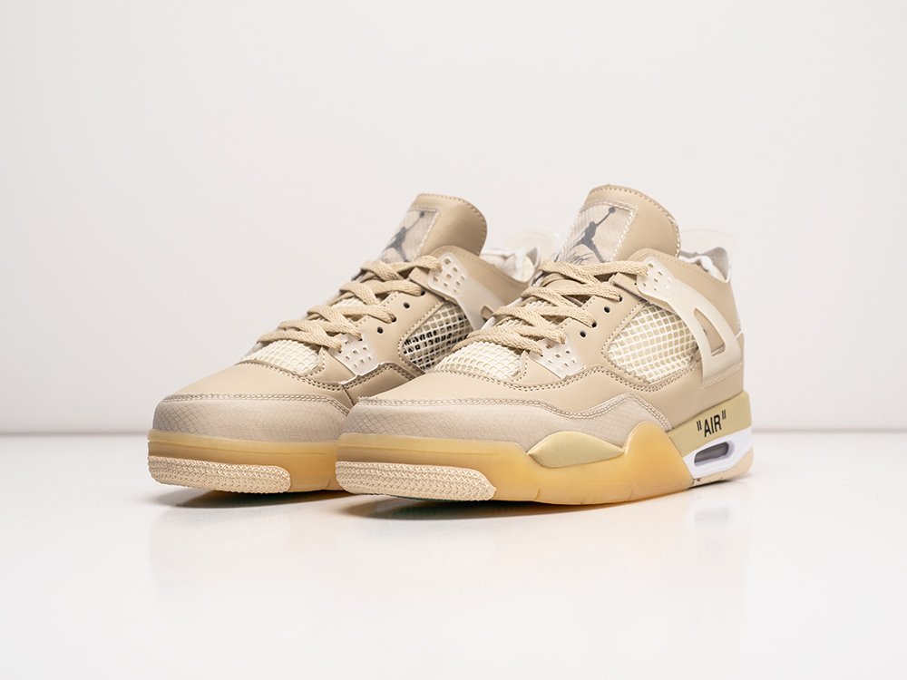 Кроссовки OFF White x Nike Air Jordan 4 Retro