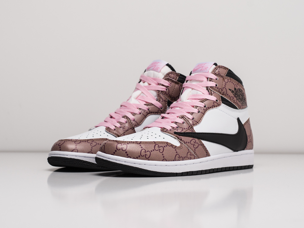 Кроссовки Nike Air Jordan 1 Mid x Travis Scott