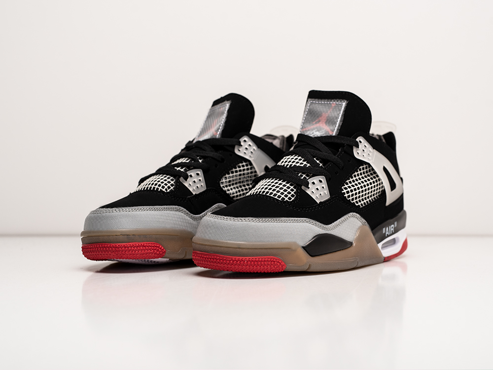 Кроссовки OFF White x Nike Air Jordan 4 Retro