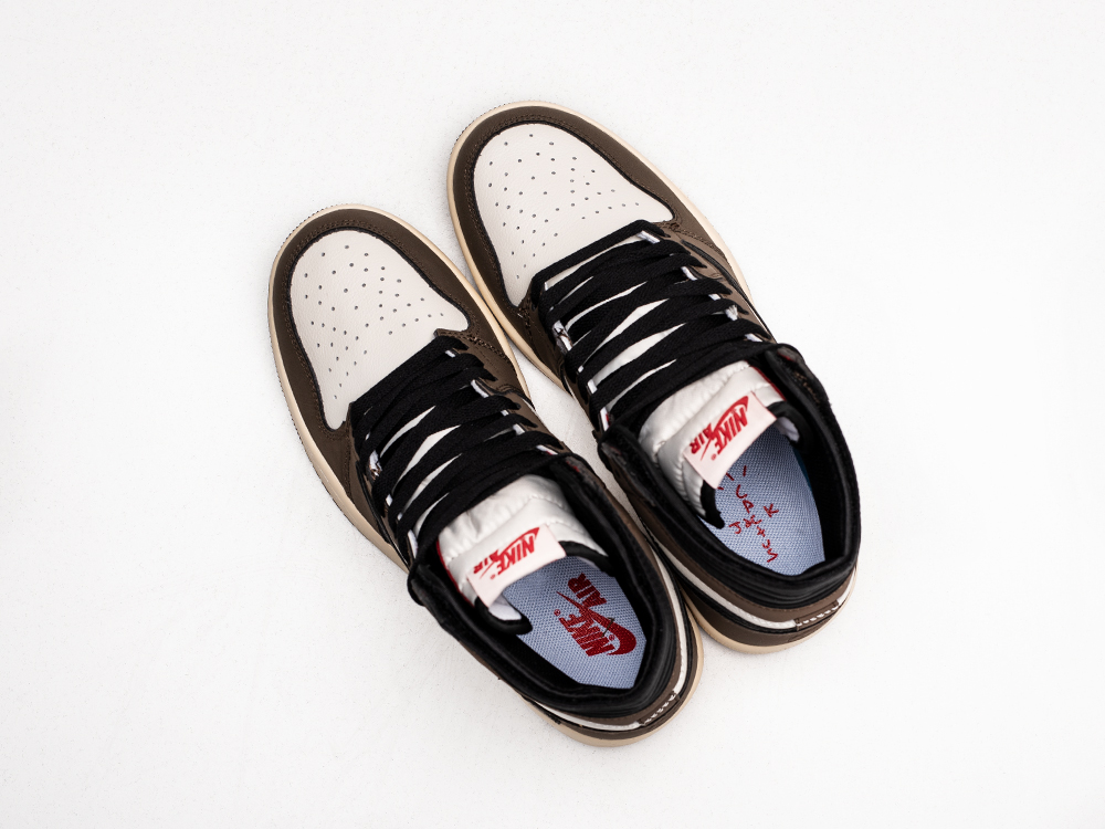 Кроссовки Nike Air Jordan 1 Mid x Travis Scott
