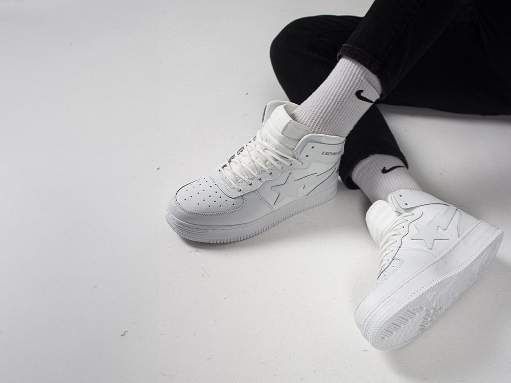 Зимние Кроссовки BAPE Sta Force 1 High