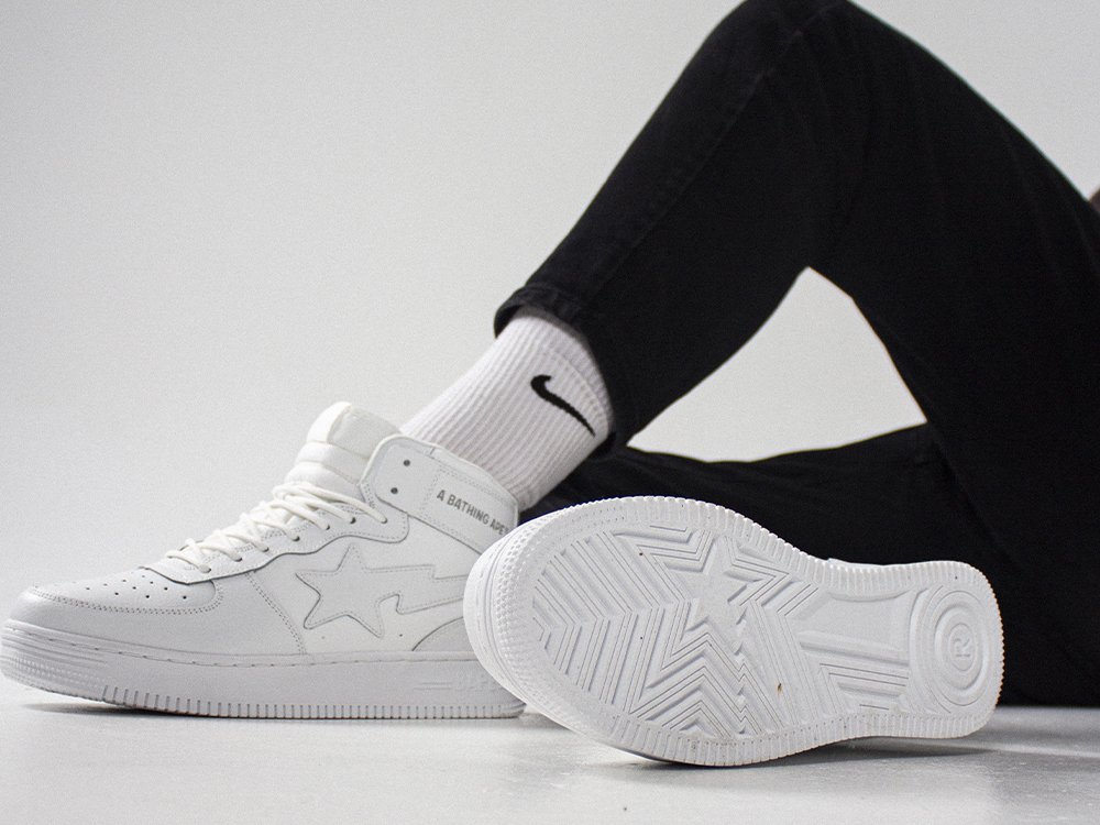 Зимние Кроссовки BAPE Sta Force 1 High